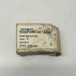 SIEMENS 3TA22 Yedek kontak takımı 3TY1 220-0A