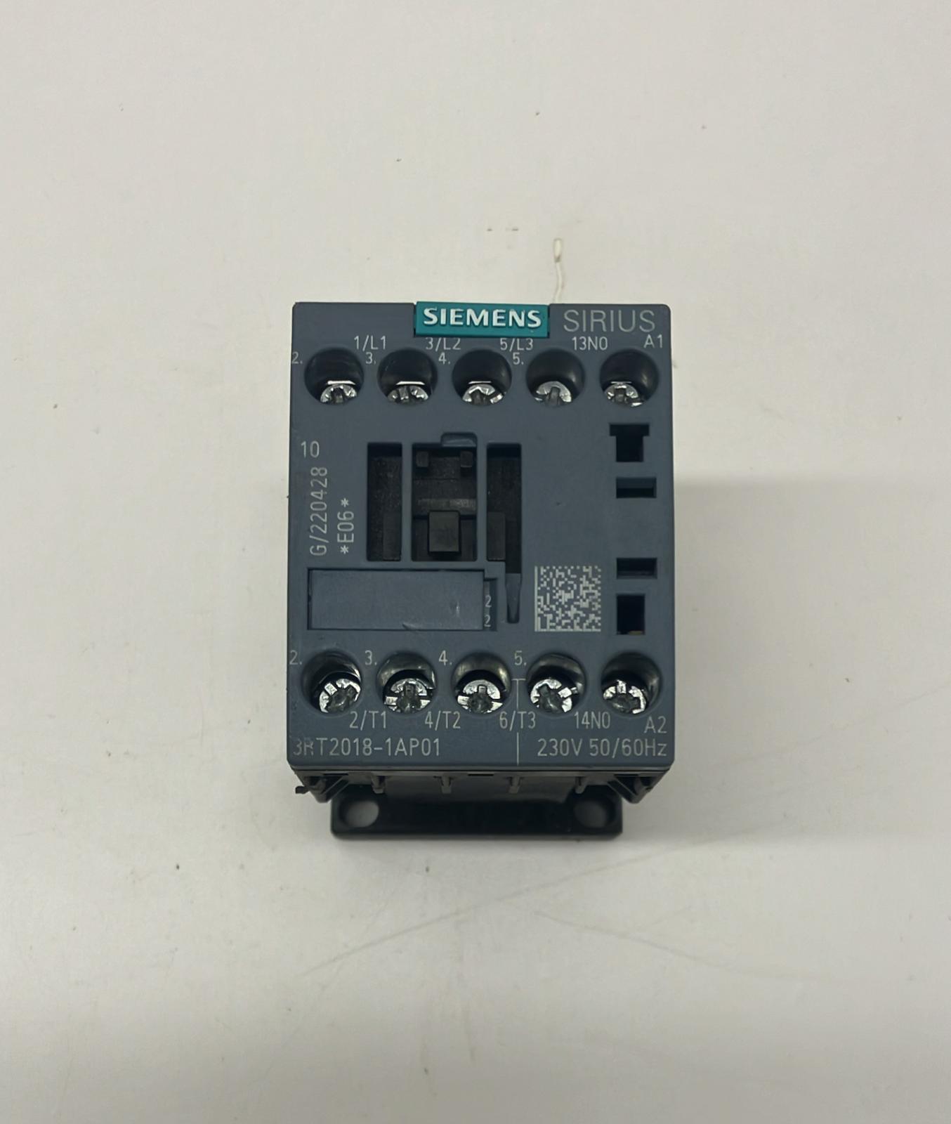 SIEMENS 3RT2018-1AP01 mini Kontaktör