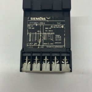 SIEMENS 3TF2801-0BB4 Kontaktör