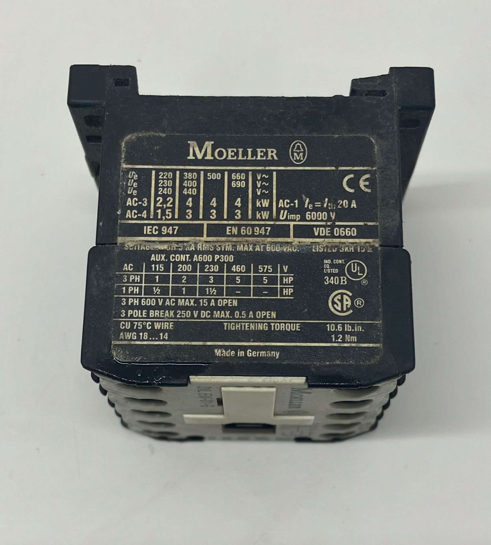 Moller DIL EM-01-G Kontaktör