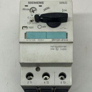 Sıemens 3RV1031-4FA10 28-40 motor koruma rölesi