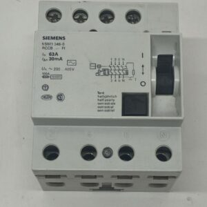 SİEMENS 5SM1346-0 63A 30mA kaçak akım