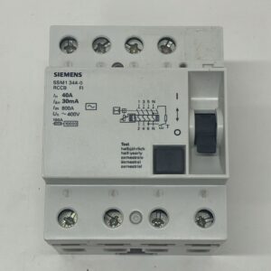 SİEMENS 5SM1 344-0 40A 30mA kaçak akım