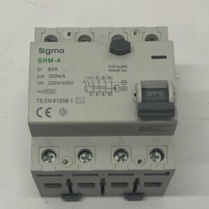 SIGMA SHM-4 80A 300mA kaçak akım