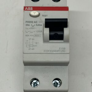 ABB FH202 2X25A 0,03A kaçak akım
