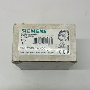 Siemens 3VU1300-1MN00. 10-16 motor koruma şalteri