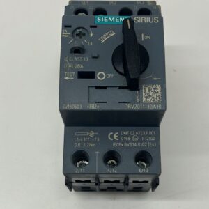 Sıemens 3RV2011-1BA10 2-1.4A -3RV2011-1GA10 6.3-4.5A motor koruma