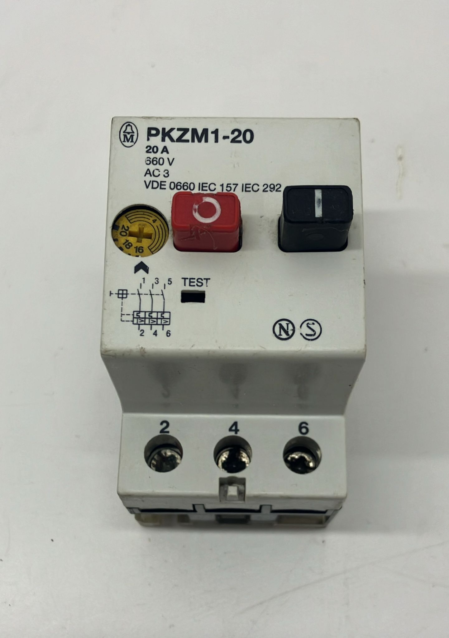 Moeller PKZM1-20 20-16A -PKZM1-0.6-0.4A motor koruma
