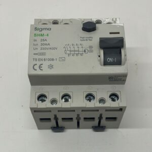 Sigma SHM-4 4x25 30mA kaçak akım