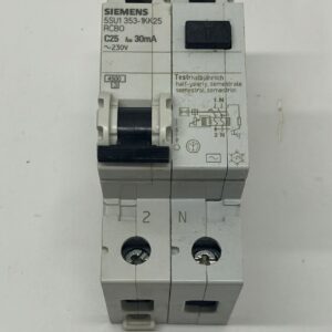 Sıemens 5SU1 353-KK25 RCB0 C25. 2X25 30mA kaçak akım
