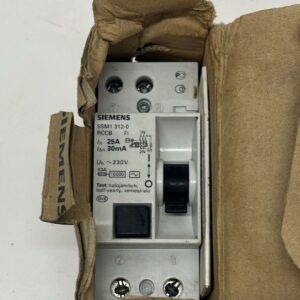 Sıemens 5SM1 312-0 2X25 30mA kaçak akım