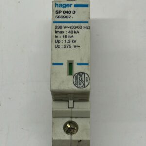 Hager SP040D Parafadur