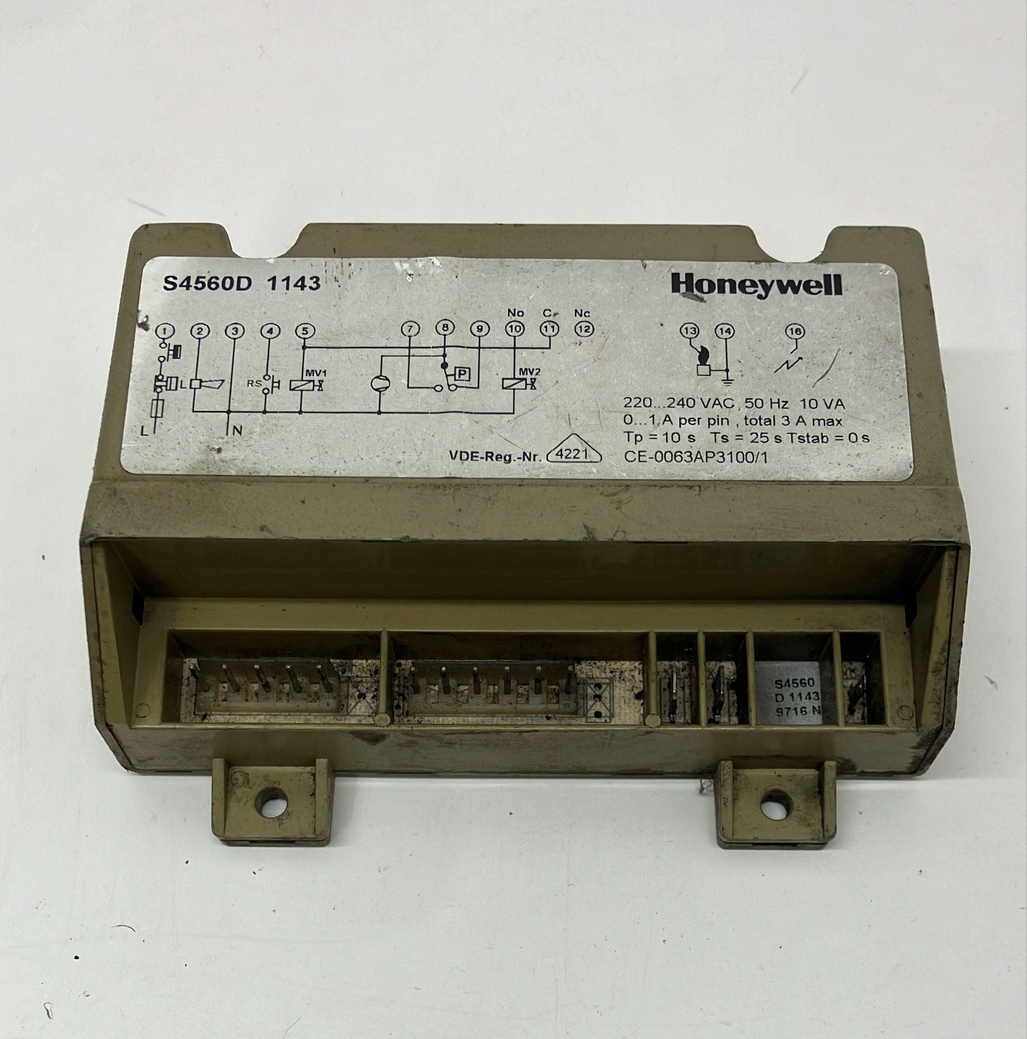 Honeywell S4560D 1143