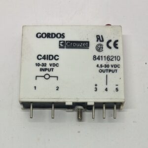 CROUZET Gordos 84116210 C4IDC SOLID STATE RELAY 3A 4.5 ~ 30 V DC, 10 ~ 32 VDC Input