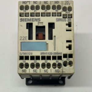 SIEMENS 3RH1122-2BB40 Kontaktör