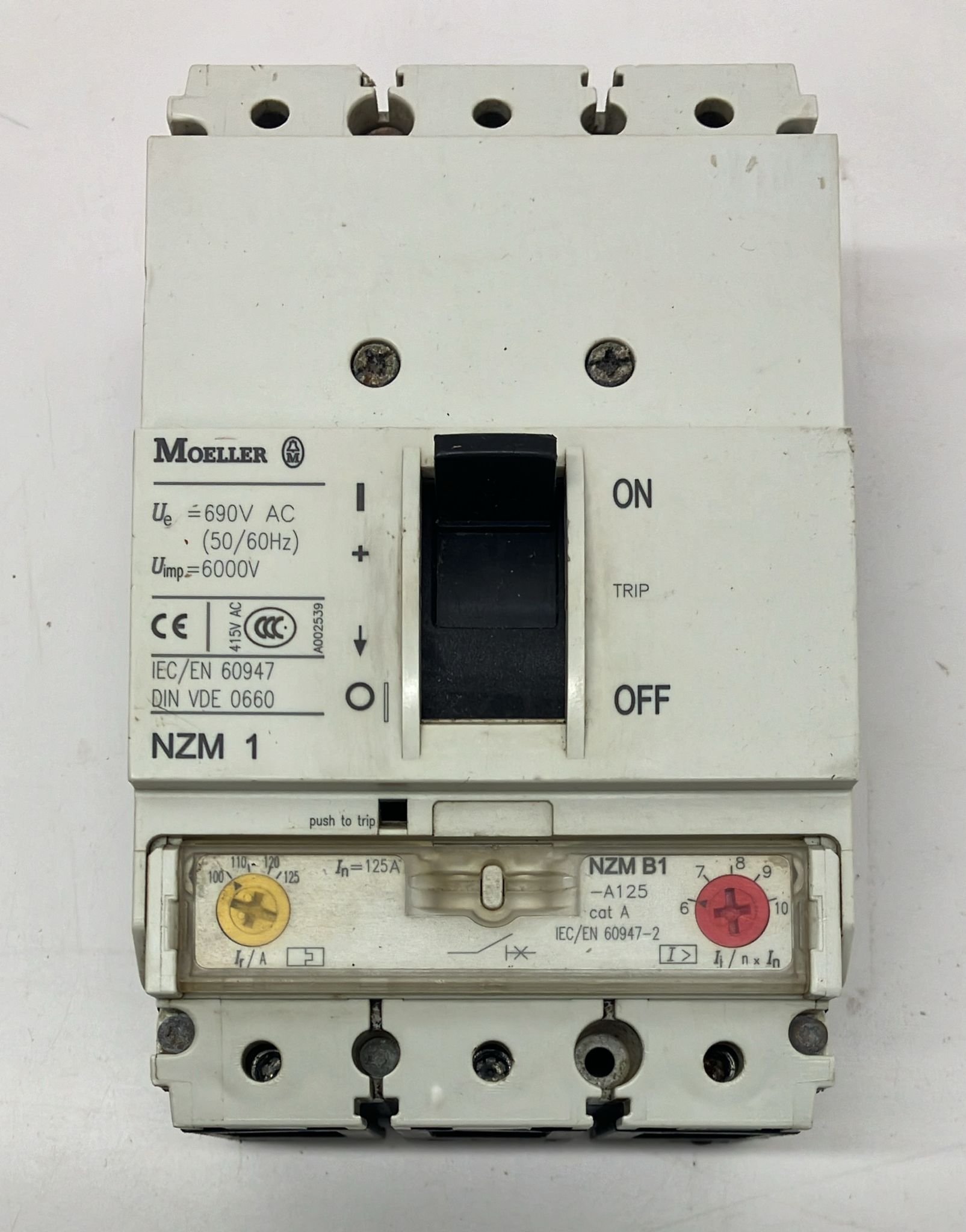 Moeller NZM1 125A Compak Şalter