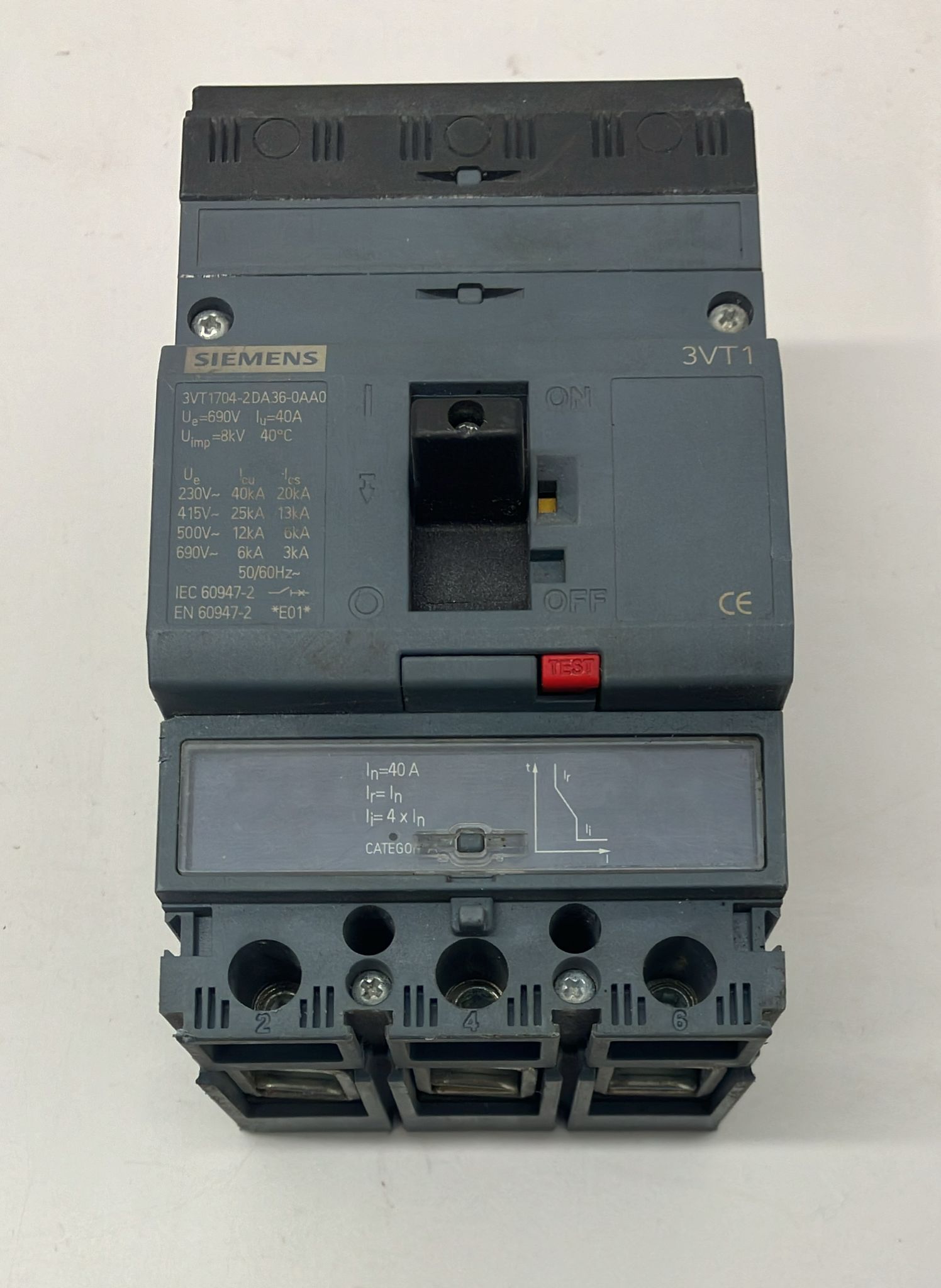 SIEMENS 3VT1 40A Compak Şalter