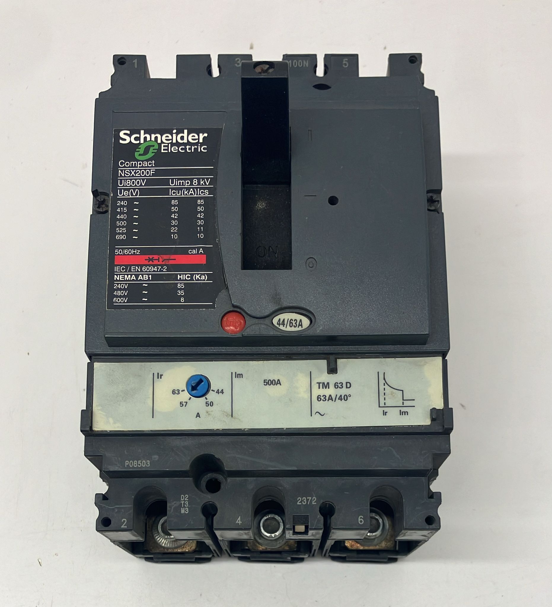 Schneider 44-63A compak şalter