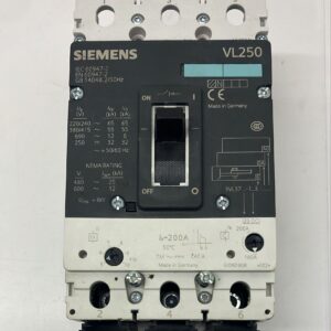 SIEMENS VL250 3VL37 şalter