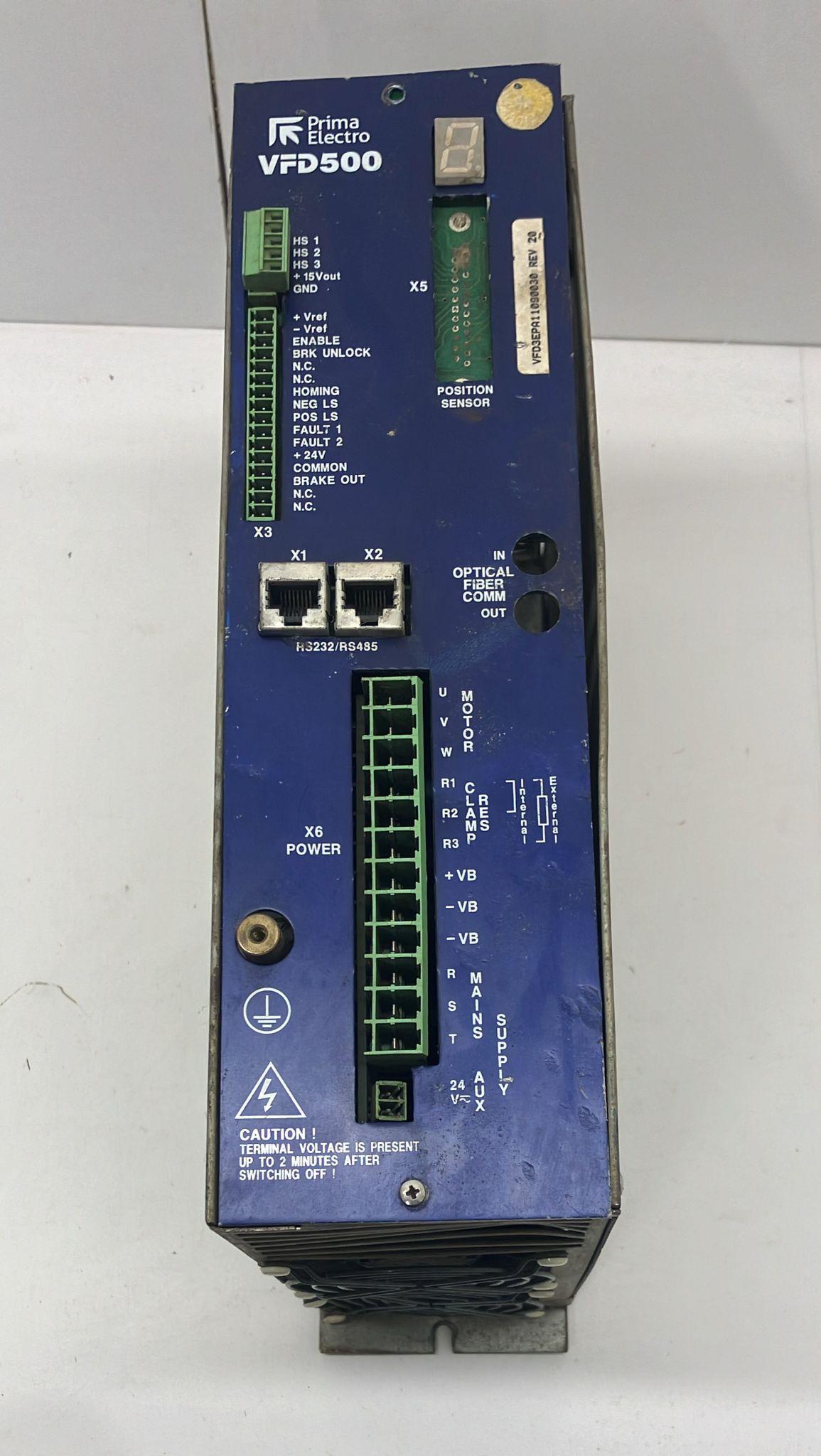 VFD3EPA11090030 prima electro VFD500