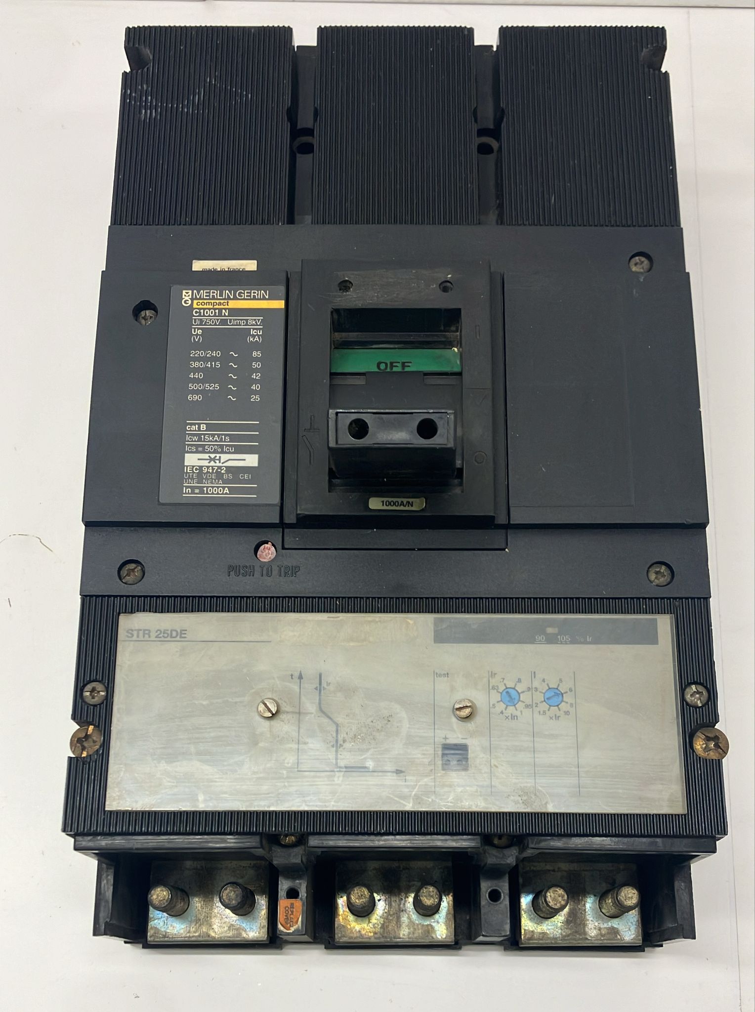 Merlin gerin compact C1001N 3x1000A şalter
