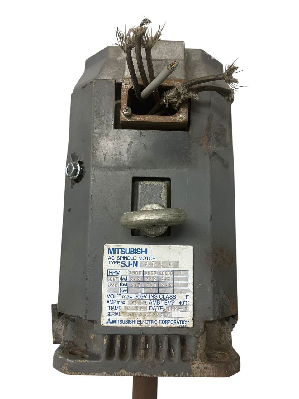 MITSUBISHI SJ-3.7A AC SPINDLE MOTOR 7.5KW