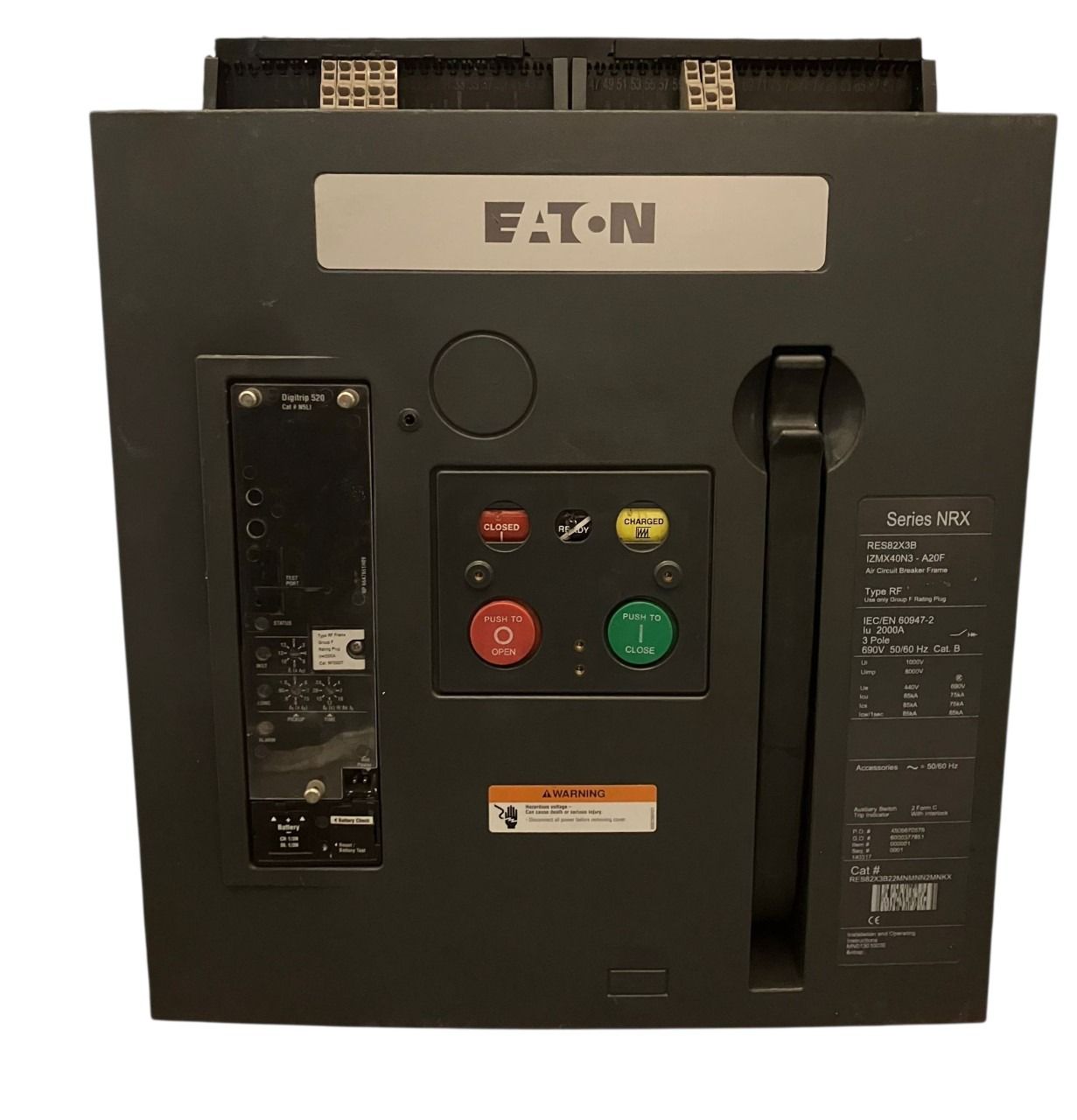 EATON IZMX40N3-A20F 2000A Masterpack şalter