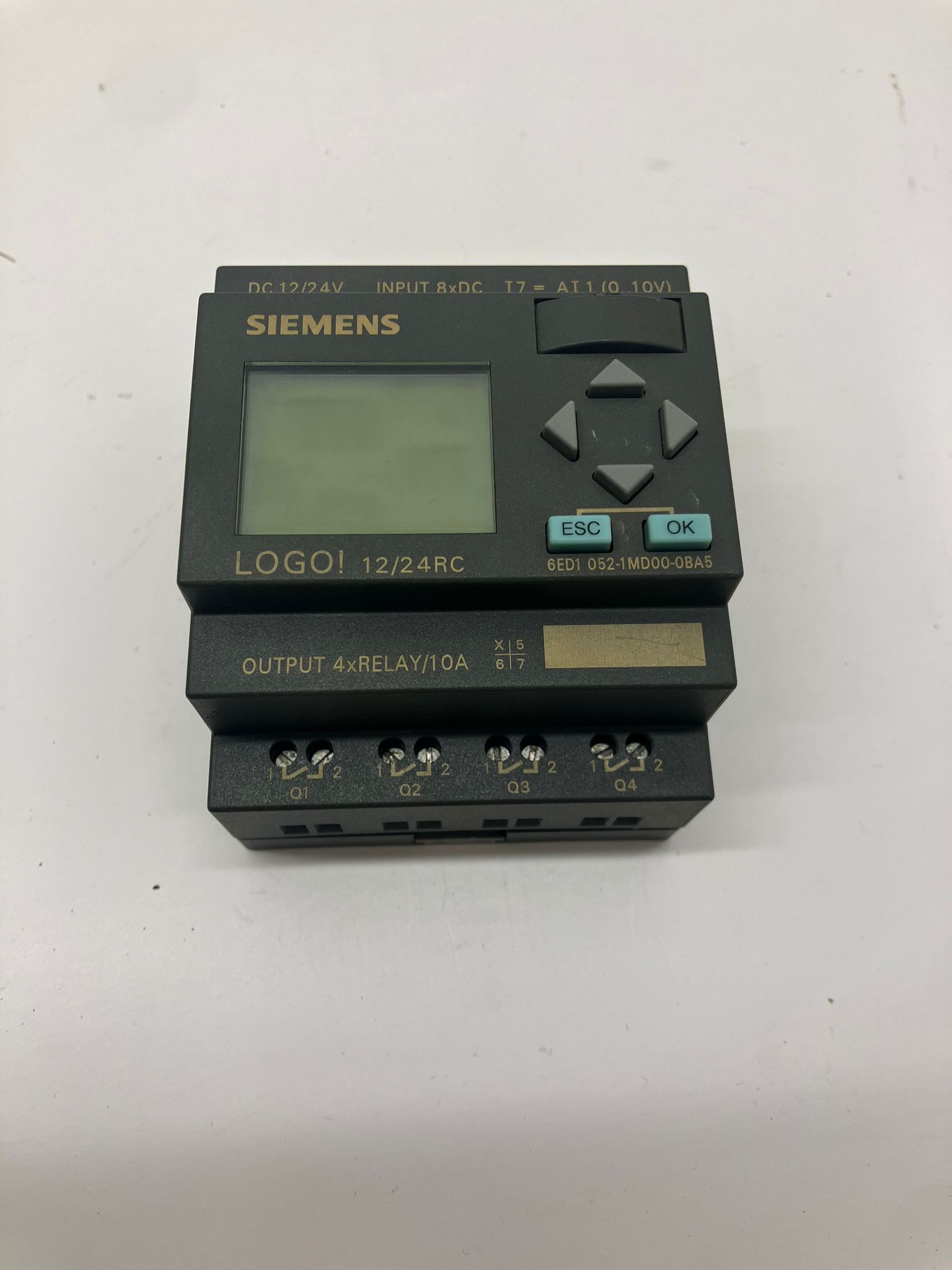 Siemens 6ED1 052-1MD00-0BA5 LOGO 12-24RC
