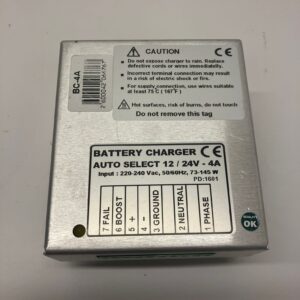 BATTERY CHARGER AUTO SELECT 12-24V -4A