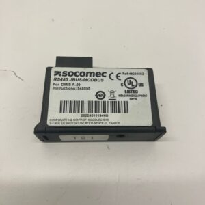 Socomec RS485 JBUS-MODBUS