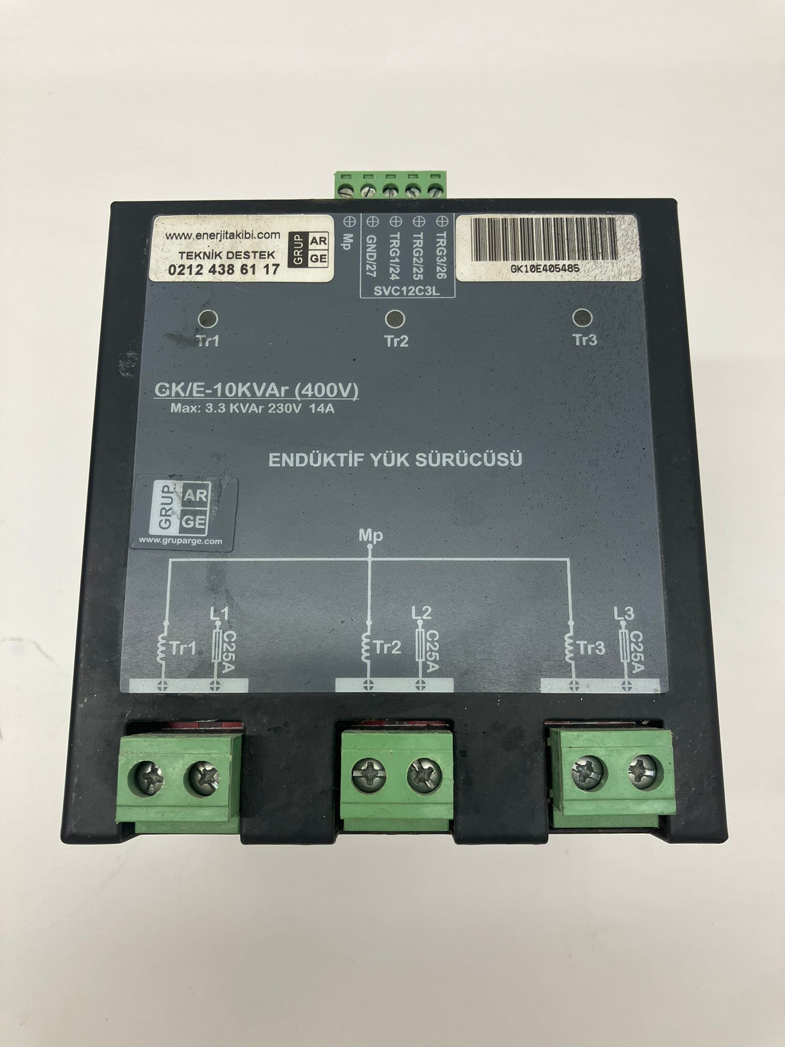 Gurup Ar-Ge GK-E-10KVr endüktif yük sürücüsü