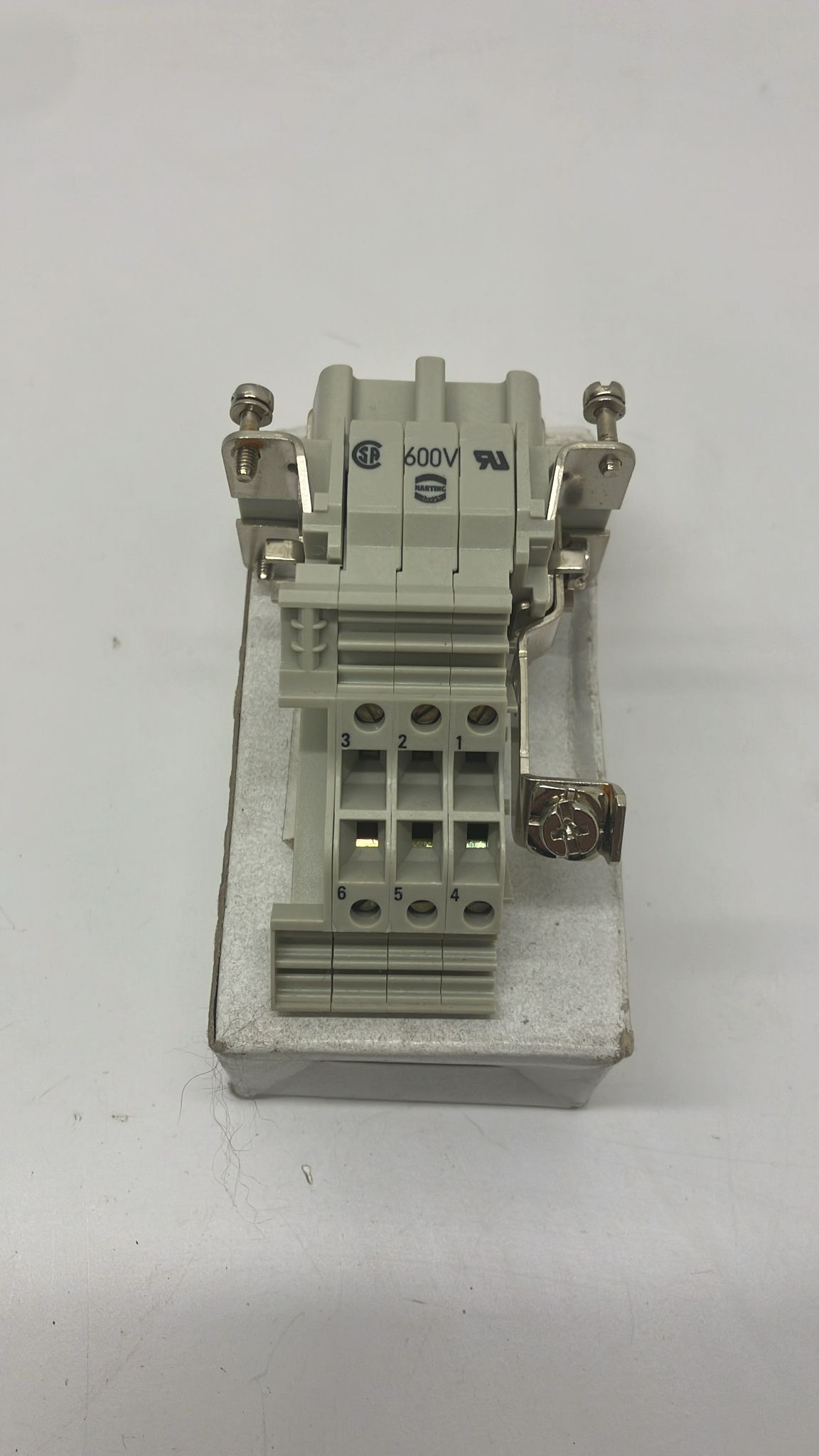 HARTING HAN E AV HS12 CONNECTOR 16A 500V UNUSED