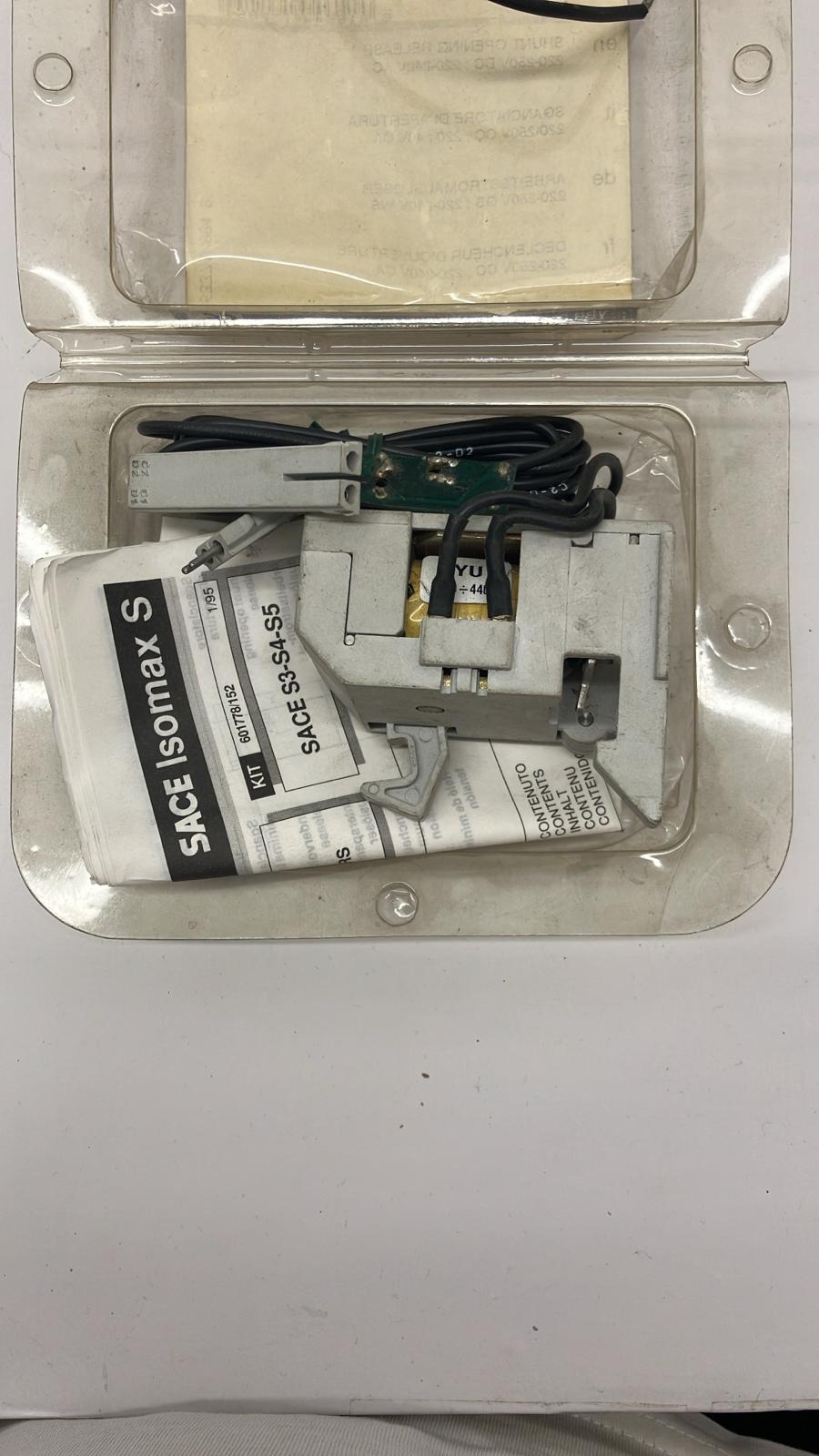 ABB Sace 1SD AO 13785 R1 S3-S4-S5 Shunt Opening Release 220-250V DC