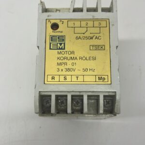ESEM MPR-01 motor koruma rölesi